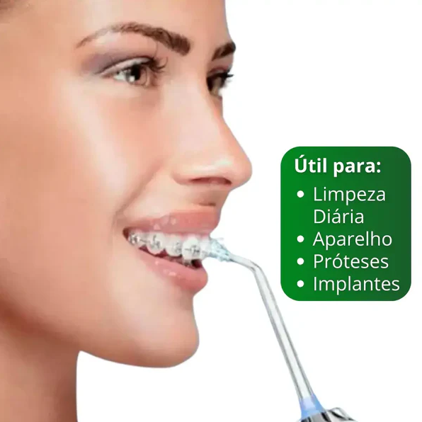 Irrigador Bucal PowerClean® - Limpeza Completa