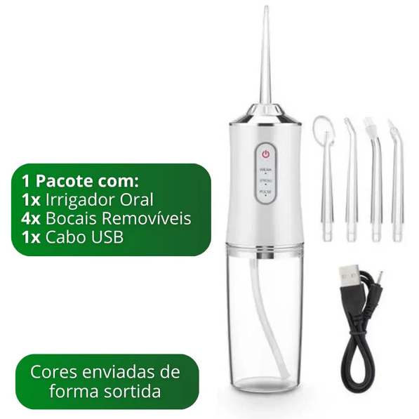 Irrigador Bucal PowerClean® - Limpeza Completa